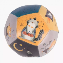 Ballon souple Les Moustaches Moulin roty