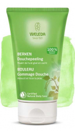 Crème douche gommante au Bouleau - Weleda