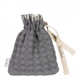 Pochette Antwerp - Steel grey - Koeka
