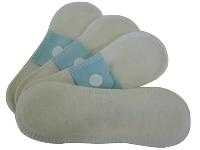 Lot de 4 Mini protège slip lavable Coton bio - Lulunature