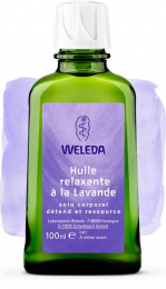 Huile corporelle relaxante lavande 100ml - Weleda
