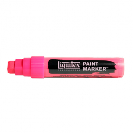Marqueur pointe large Rose fluo Liquitex