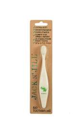 Brosse à dents biodégradable  - Dino - Jack n'Jill