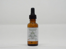 Huile à barbe Cèdre et Sauge Les savons de la Couronne