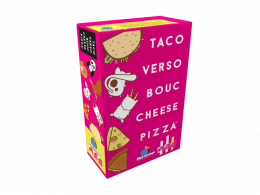 Taco verso bouc cheese pizza Blue Orange